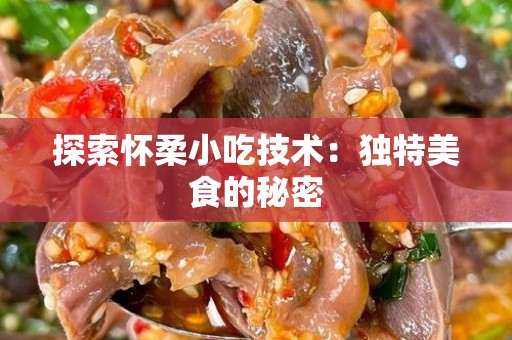 探索怀柔小吃技术：独特美食的秘密