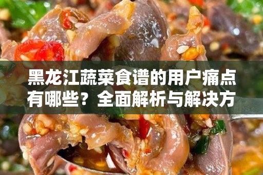 黑龙江蔬菜食谱的用户痛点有哪些？全面解析与解决方案