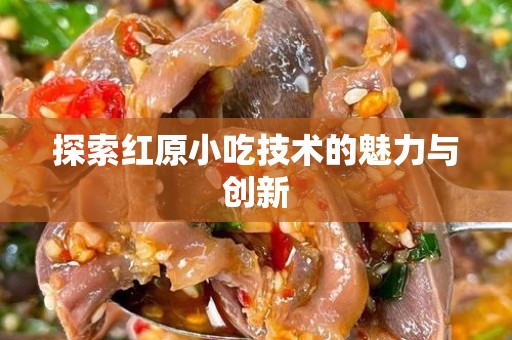 探索红原小吃技术的魅力与创新