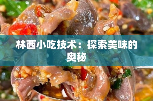 林西小吃技术：探索美味的奥秘