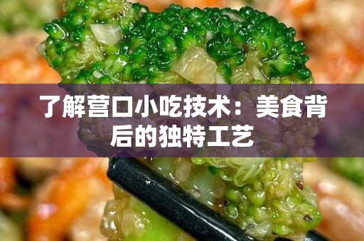 了解营口小吃技术：美食背后的独特工艺