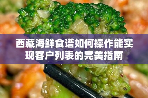 西藏海鲜食谱如何操作能实现客户列表的完美指南