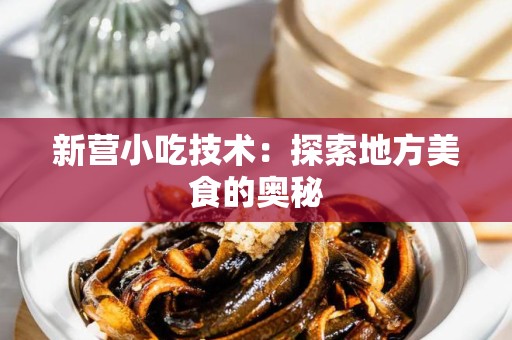 新营小吃技术：探索地方美食的奥秘