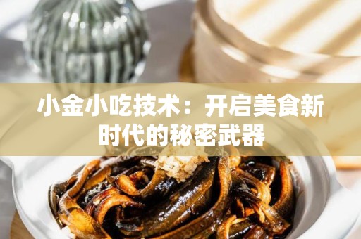 小金小吃技术：开启美食新时代的秘密武器
