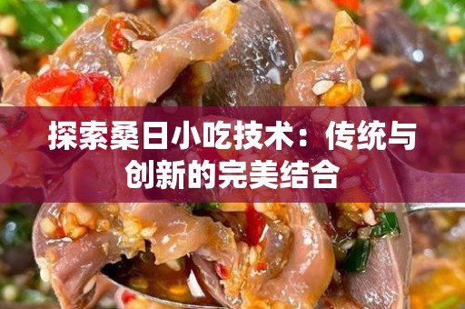 探索桑日小吃技术：传统与创新的完美结合