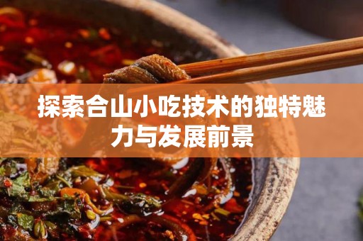 探索合山小吃技术的独特魅力与发展前景