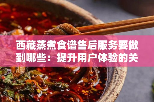 西藏蒸煮食谱售后服务要做到哪些：提升用户体验的关键