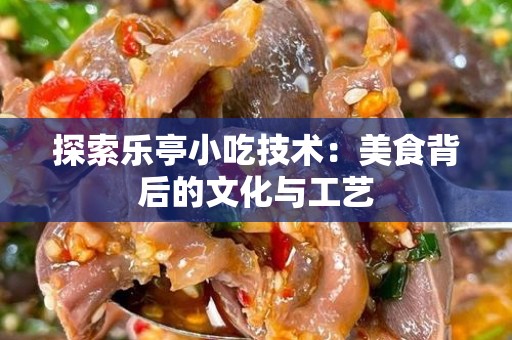 探索乐亭小吃技术：美食背后的文化与工艺