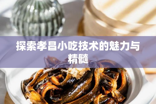探索孝昌小吃技术的魅力与精髓