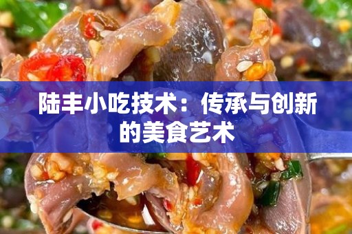 陆丰小吃技术：传承与创新的美食艺术
