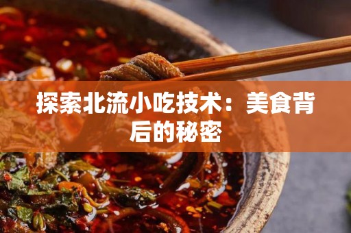 探索北流小吃技术：美食背后的秘密