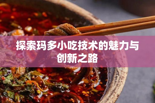 探索玛多小吃技术的魅力与创新之路