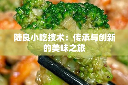 陆良小吃技术：传承与创新的美味之旅