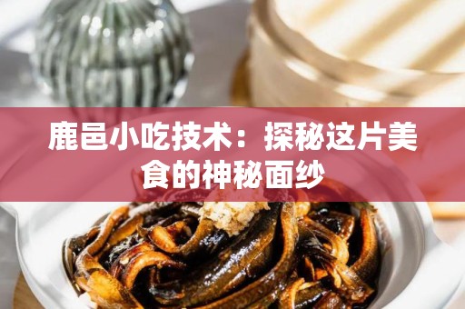 鹿邑小吃技术：探秘这片美食的神秘面纱
