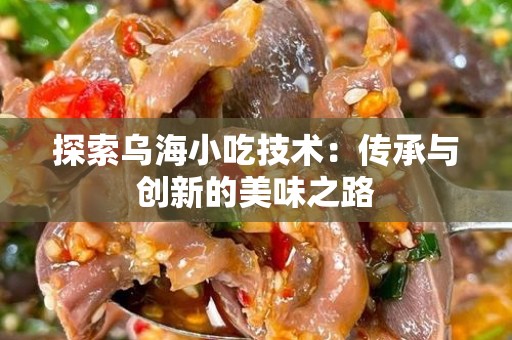 探索乌海小吃技术：传承与创新的美味之路
