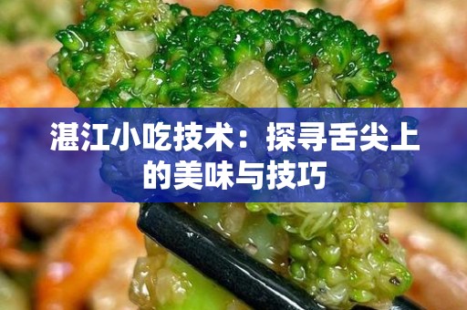 湛江小吃技术：探寻舌尖上的美味与技巧