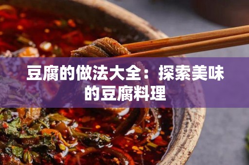 豆腐的做法大全：探索美味的豆腐料理