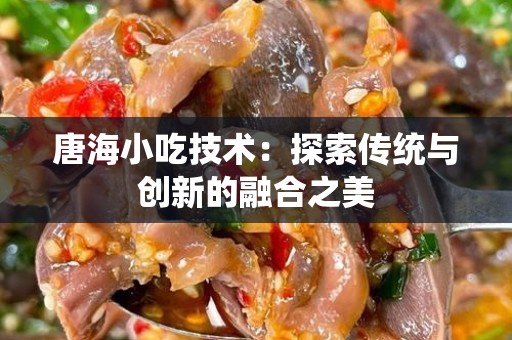 唐海小吃技术：探索传统与创新的融合之美