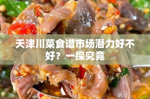 天津川菜食谱市场潜力好不好？一探究竟