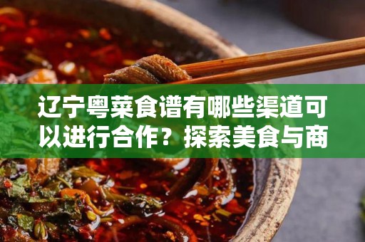 辽宁粤菜食谱有哪些渠道可以进行合作？探索美食与商业的结合