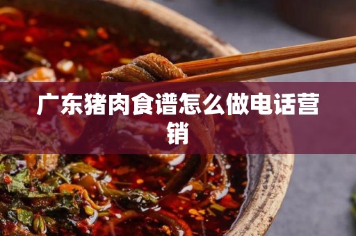 广东猪肉食谱怎么做电话营销