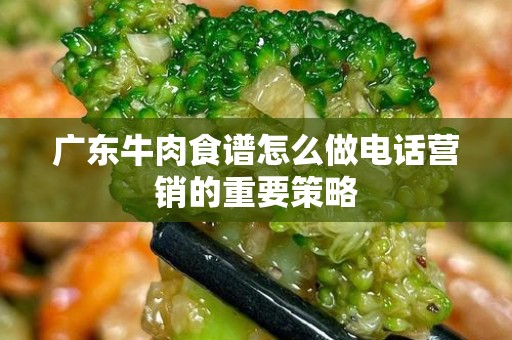 广东牛肉食谱怎么做电话营销的重要策略