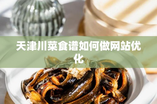 天津川菜食谱如何做网站优化