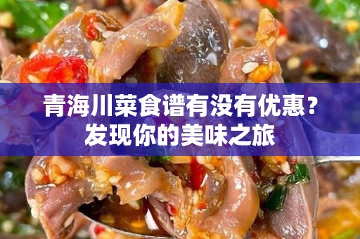 青海川菜食谱有没有优惠？发现你的美味之旅