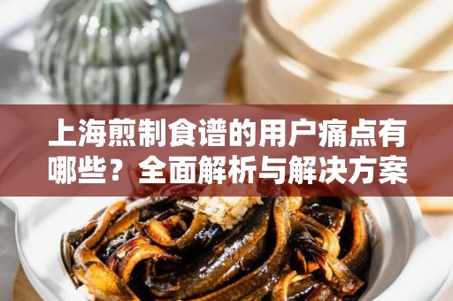 上海煎制食谱的用户痛点有哪些？全面解析与解决方案