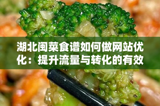 湖北闽菜食谱如何做网站优化：提升流量与转化的有效策略