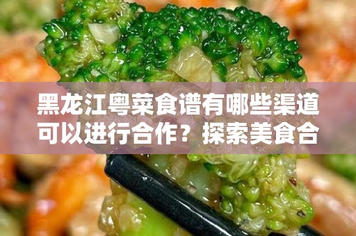 黑龙江粤菜食谱有哪些渠道可以进行合作？探索美食合作新模式