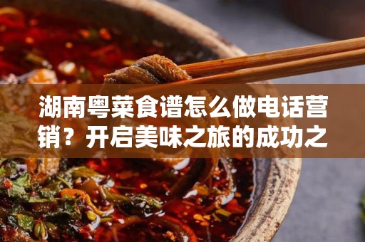 湖南粤菜食谱怎么做电话营销？开启美味之旅的成功之钥