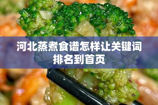 河北蒸煮食谱怎样让关键词排名到首页