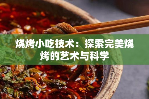 烧烤小吃技术：探索完美烧烤的艺术与科学