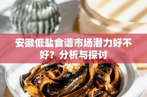 安徽低盐食谱市场潜力好不好？分析与探讨
