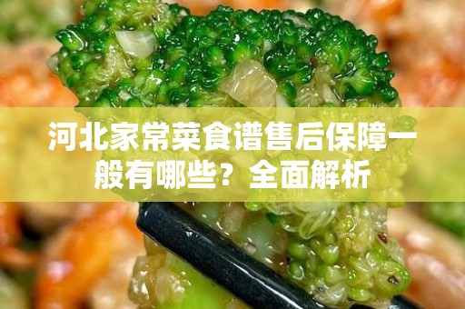 河北家常菜食谱售后保障一般有哪些？全面解析