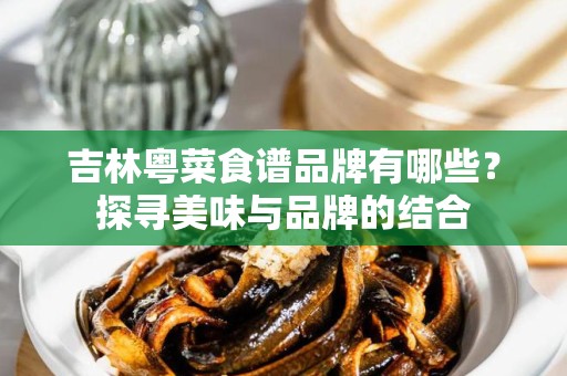 吉林粤菜食谱品牌有哪些？探寻美味与品牌的结合