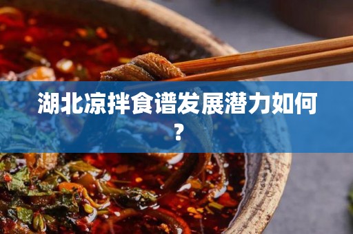 湖北凉拌食谱发展潜力如何？