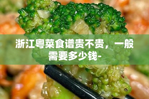 浙江粤菜食谱贵不贵，一般需要多少钱-