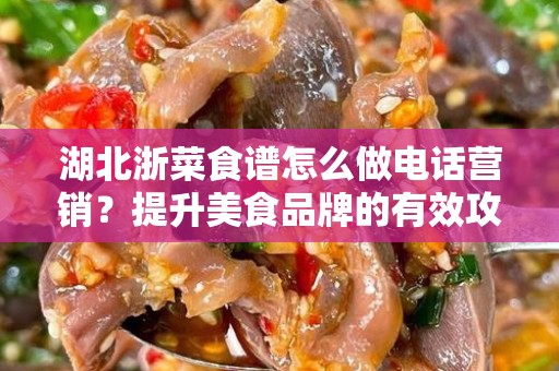 湖北浙菜食谱怎么做电话营销？提升美食品牌的有效攻略