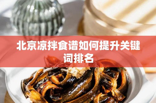 北京凉拌食谱如何提升关键词排名