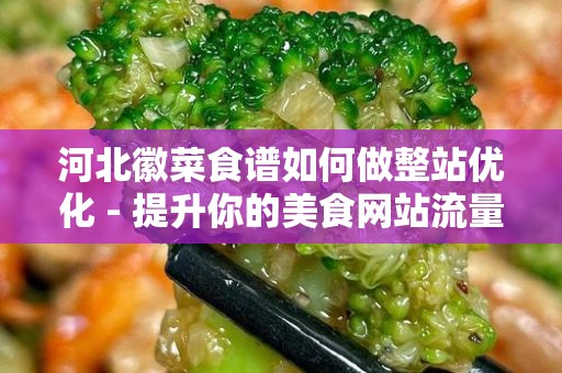 河北徽菜食谱如何做整站优化 - 提升你的美食网站流量