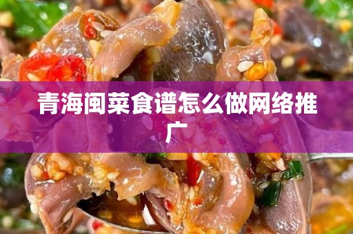 青海闽菜食谱怎么做网络推广