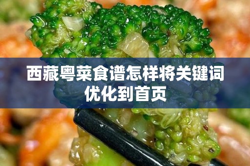 西藏粤菜食谱怎样将关键词优化到首页