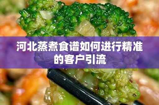 河北蒸煮食谱如何进行精准的客户引流