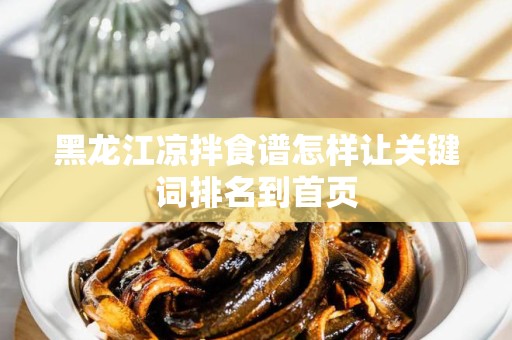 黑龙江凉拌食谱怎样让关键词排名到首页