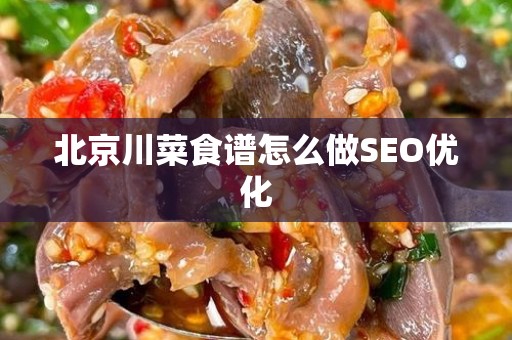 北京川菜食谱怎么做SEO优化