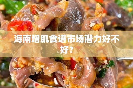 海南增肌食谱市场潜力好不好？
