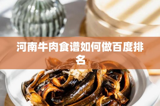 河南牛肉食谱如何做百度排名