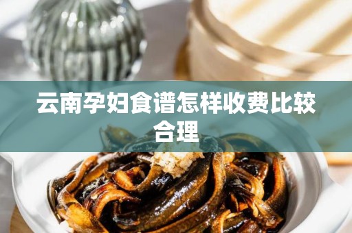 云南孕妇食谱怎样收费比较合理